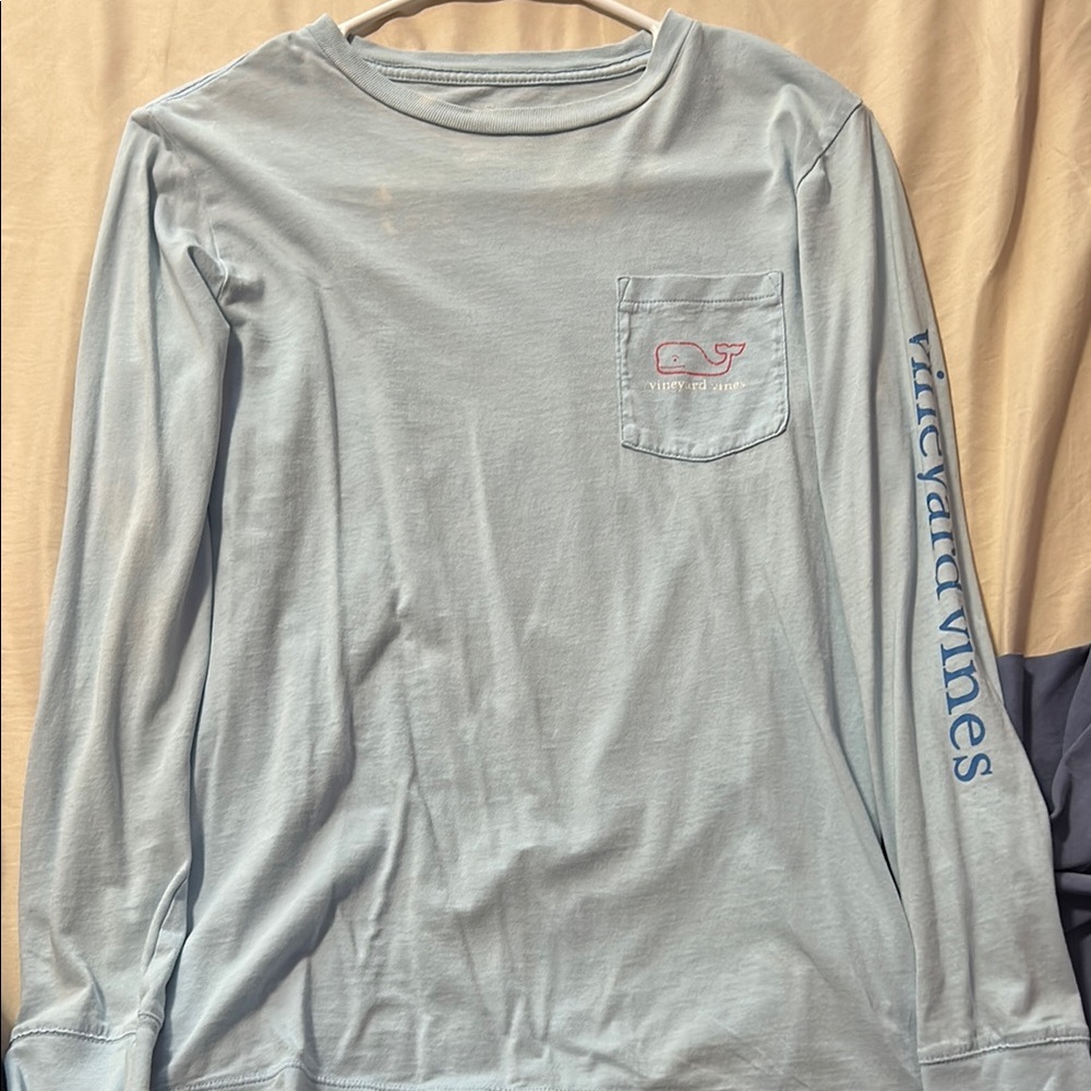 Vineyard Vines Blue Long Sleeve Tee